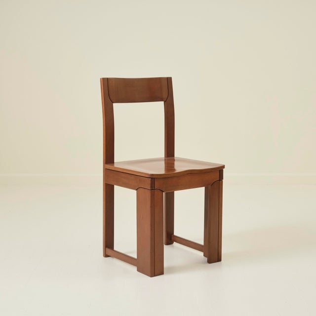 Italian Modernist Dining Chairs, Set of 6, 1970s For Sale In New York - Image 6 of 12