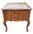 White Furniture White Furniture French Country Two-Drawer Maple Side Tables For Sale - Image 4 of 10