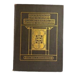 1925 Helene Kroller Muller Art Book Henry Van De Velde Cover Modernism Van Gogh For Sale