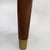 Vintage Mid-Century Modern Oval Dining Table With 3 Leaves – Walnut Veneer, Mahogany Base, Extends to 92.5” For Sale - Image 9 of 12