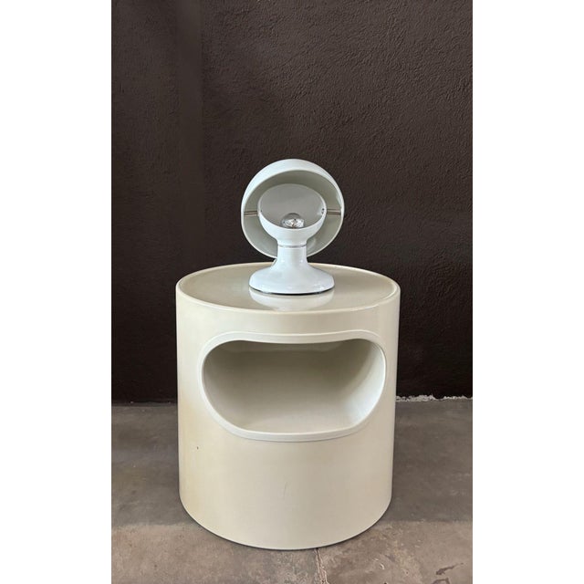 White Jucker Table Lamp by Tobia Scarpa for Flos, 1960s For Sale - Image 6 of 9