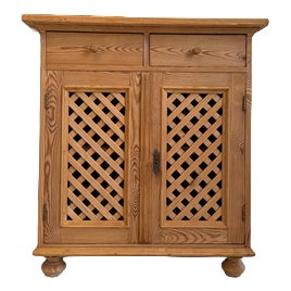 Vintage Peasant Buffet in Wood, 1920s For Sale