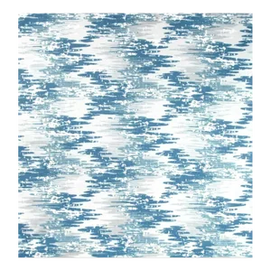 1.93 Yards Kravet Jeffrey Alan Marks Water & Stain Resistant Whitecap River Blue Grey White Abstract Upholstery Drapery Fabric