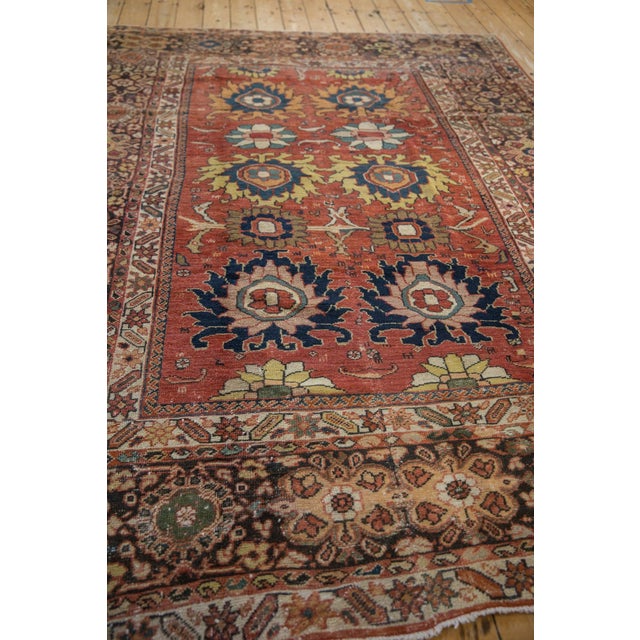 1910s Antique Persian Mahal Animal Motif Wool Carpet For Sale - Image 13 of 13
