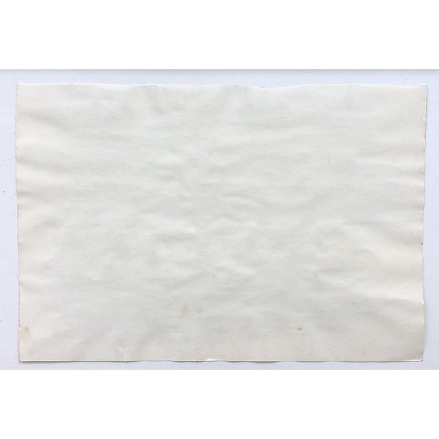 Lison Favarger, Paysage côtier, 1953, Watercolor on Paper For Sale - Image 6 of 7