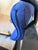 Jean Prouvé for Vitra Armchair, 1951 Design – Blue & Black (Pair Available) For Sale - Image 12 of 13