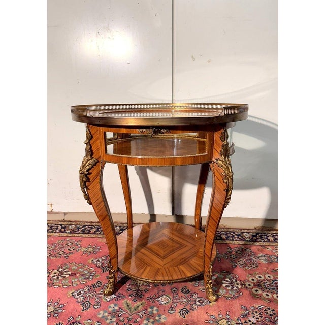 Louis XV Style Display Table, 1920s For Sale - Image 4 of 5