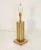 Metal Italian Modern Table Lamp of Chrome and Brass by Romeo Rega For Sale - Image 7 of 12