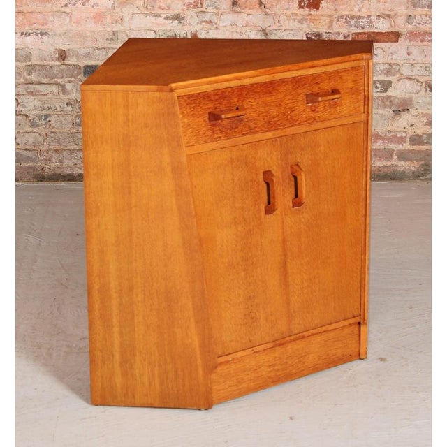 Mid-Century Oak Brandon Corner Desk from G-Plan, 1950s For Sale - Image 3 of 11