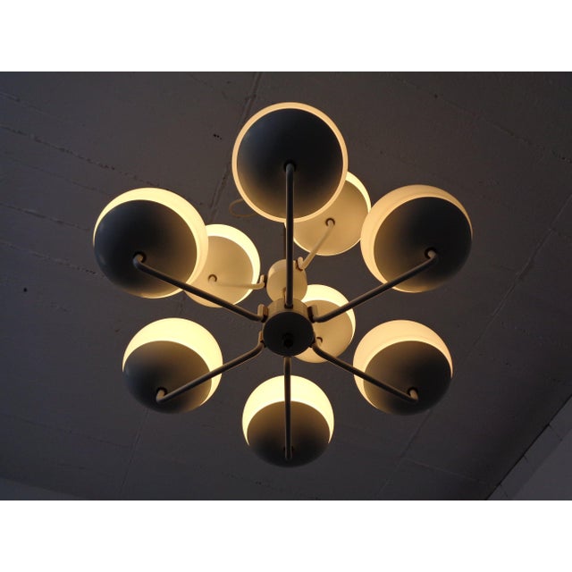 Vintage Sputnik Hanging Lamp from Kaiser Leuchten, 1960s For Sale - Image 11 of 15