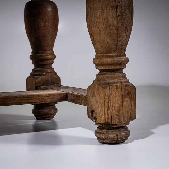 Oak Dining Table, Mid-18th Century For Sale - Image 6 of 8