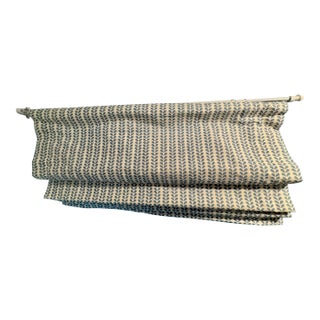 Schumacher Bindi Hand Block Print Roman Shade For Sale