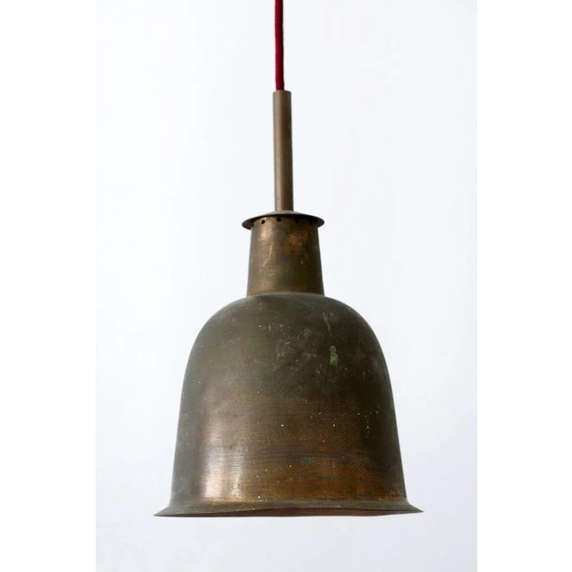 Mid-Century Modern Brass Church Pendant Lamp, Germany, 1950s For Sale - Image 18 of 18