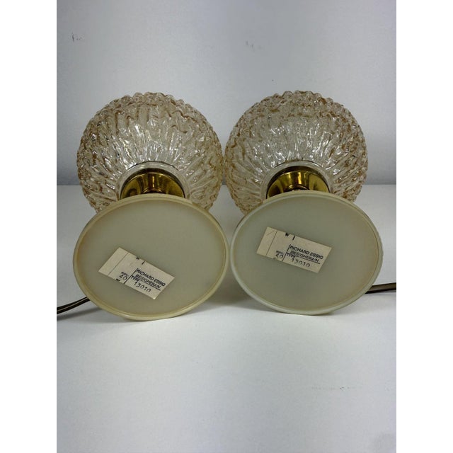 Gold Vintage Space Age Table Lamps by Richard Essig, 1960s, Set of 2 For Sale - Image 8 of 10