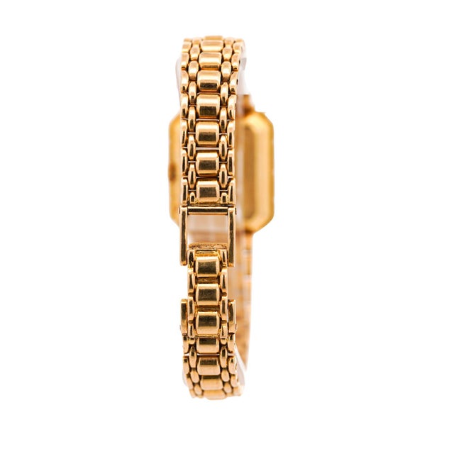1970s Chopard for Tiffany & Co. 18k Yellow Gold Vintage Unisex Watch For Sale - Image 5 of 12