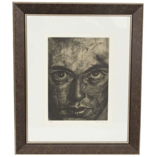 Etching by Artist Jose Manuel Fors For Sale