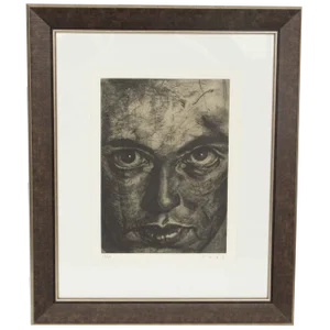 Etching by Artist Jose Manuel Fors