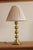 Vintage Swedish Brass Bobbin Table Lamp from Aneta, Set of 2 For Sale - Image 17 of 18