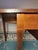English 1920s English Mahogany and Satinwood Gate Leg Dining Table For Sale - Image 3 of 6