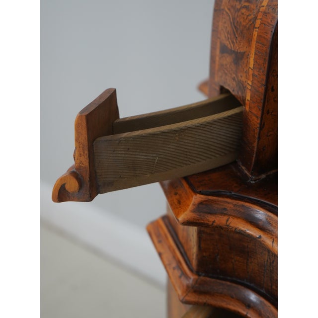 Italian Italian Extremely High Quality Distressed Finish Secretary Desk For Sale - Image 3 of 18