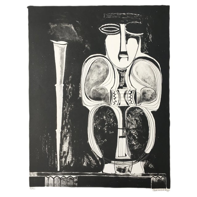 Screenprint by Surindra, 1966 For Sale