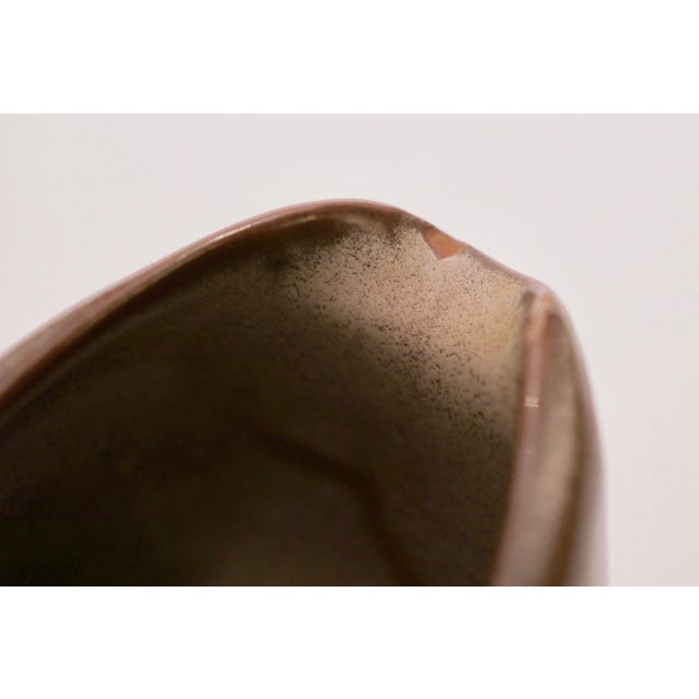 Brown Vintage Brown Frankoma Creamer/Vase For Sale - Image 8 of 11