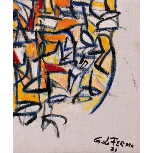 Abstract Expressionism is an original contemporary artwork realized by the Italian artist Giorgio Lo Fermo in 2021....