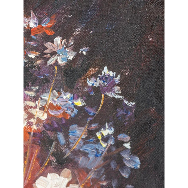 Bouquet, Oil on Canvas, Framed For Sale - Image 6 of 13