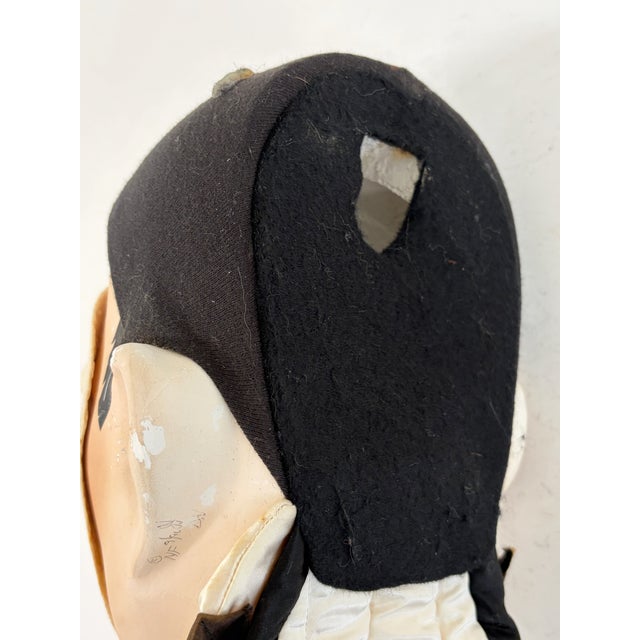 Large Phantom of the Opera Style Plaster Wall Mask Sculpture For Sale - Image 12 of 12