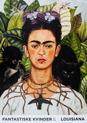 Self Portrait Poster after Frida Kahlo