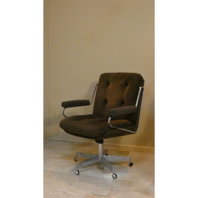 Vintage executive office chair, model ks 172 h, designed by renowned swedish designer karl-erik ekselius for joc möbel ab...