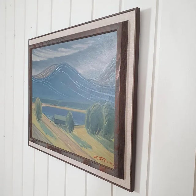 Gunnar Nerlund (1911–1976) was a Swedish painter born in Sandarne, near Söderhamn. Though he lived his entire life as an...