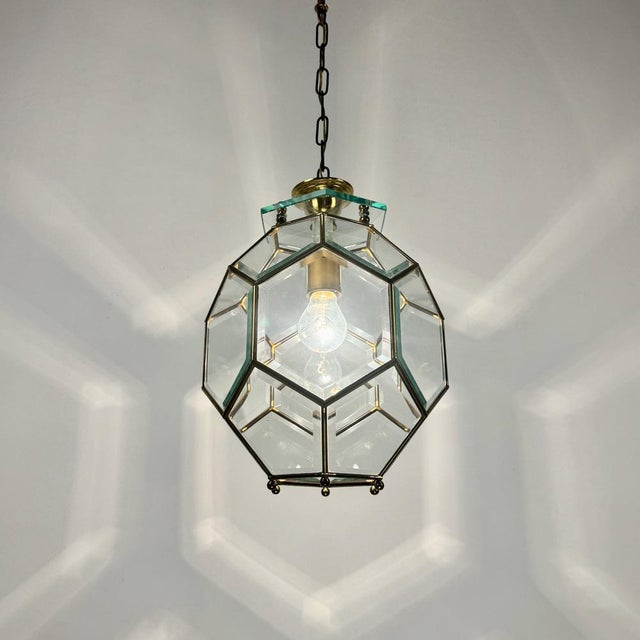 height of lamp without the chain is 38 cm Up to 250V (Europe/UK Standard).The wiring of this item may be original and...