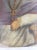 Purple Large Religious Oil Painting on Canvas For Sale - Image 8 of 13