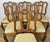 Bring timeless French elegance into your dining space with this beautiful Vintage French Louis set of 6 dining chairs ....