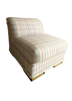 1990s Henredon Mid-Century Modern Style Upholstered Chair