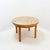 Round Wooden Coffee Table with Marble Top For Sale - Image 10 of 14