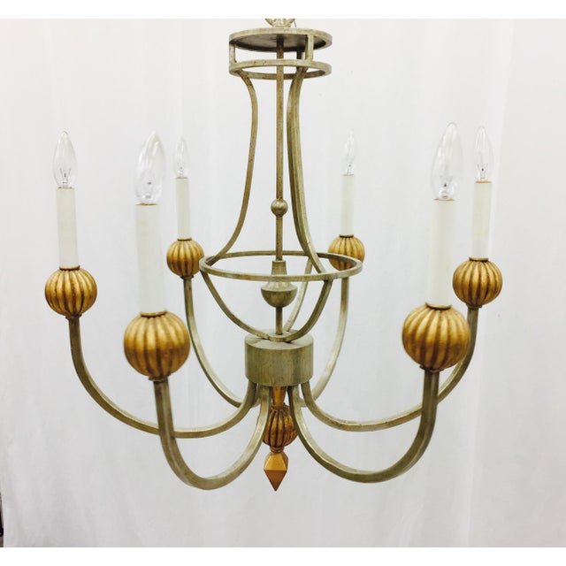 Contemporary Rose Gold Finish Chandelier Chairish