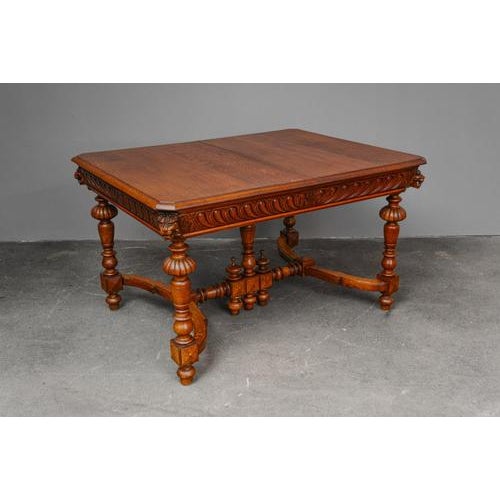 Dining Table in Oak For Sale - Image 5 of 18
