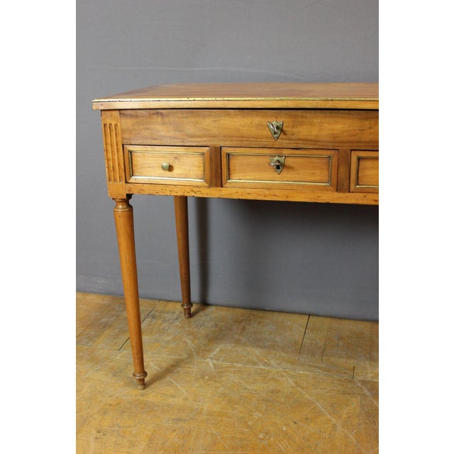 Men's Dressing Table in Cherry Wood For Sale - Image 4 of 13