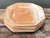 Vintage Original Studio Pottery Octagon Dinner Plates - Set of 6 For Sale - Image 4 of 12