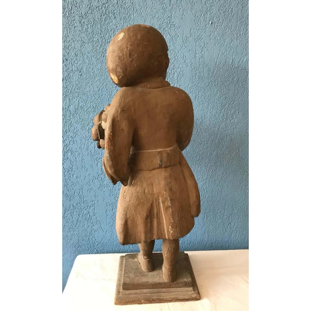 Late 18th / Early 19th Century Carvings of a Pharaoh For Sale - Image 12 of 13