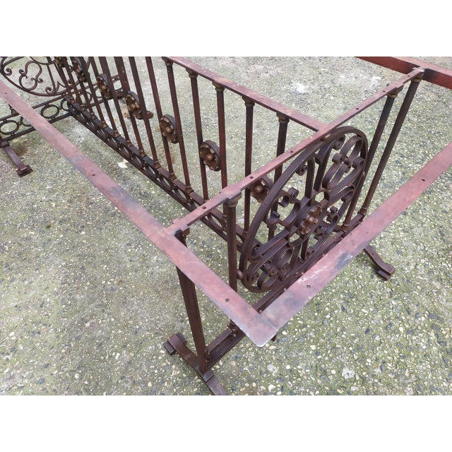 Antique Wrought Iron Table For Sale - Image 11 of 18