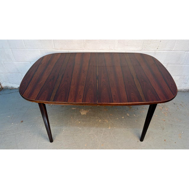 Mid-Century Modern Mid 20th Century Iconic Danish Mid-Century Modern Rosewood Dining Set With 8 High-Back Chairs For Sale - Image 3 of 18