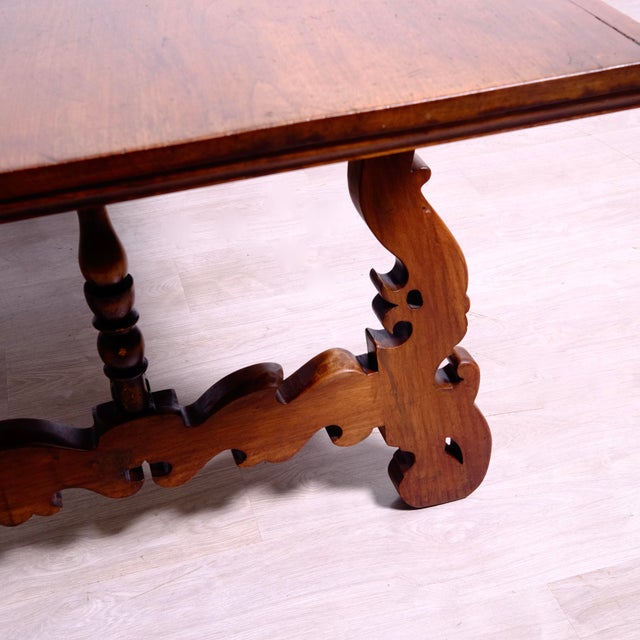 Walnut Table from Frattino, Late 19th Century For Sale - Image 18 of 18