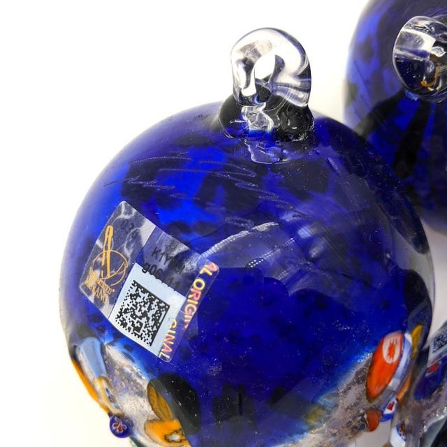 Murano Glass Balls from YourMurano, Set of 3 For Sale - Image 7 of 10