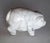 Chinese Miniature Well-Carved Piglet "Miss Piggy" - Pig - - Of Uncommon Magnesite Stone. For Sale - Image 3 of 14