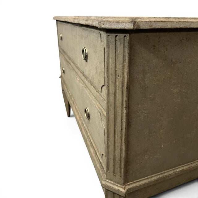 Gustavian-Style Chests of Drawers, Set of 2 For Sale - Image 9 of 10