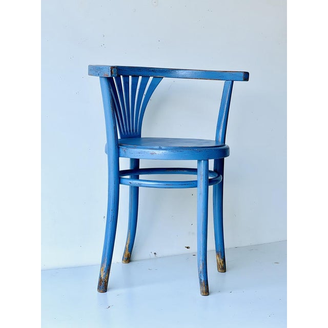 Vintage Shabby Chic Armchair For Sale - Image 4 of 17