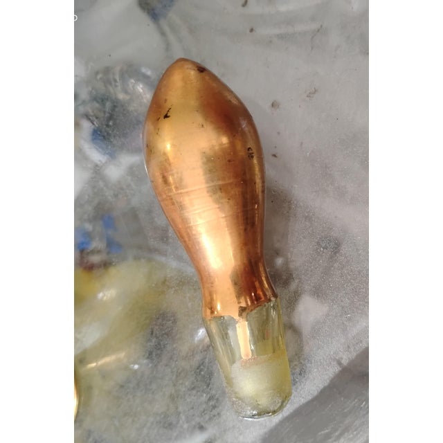 Murano Ruby Glass Decanter and Glasses Antique For Sale In Atlanta - Image 6 of 6